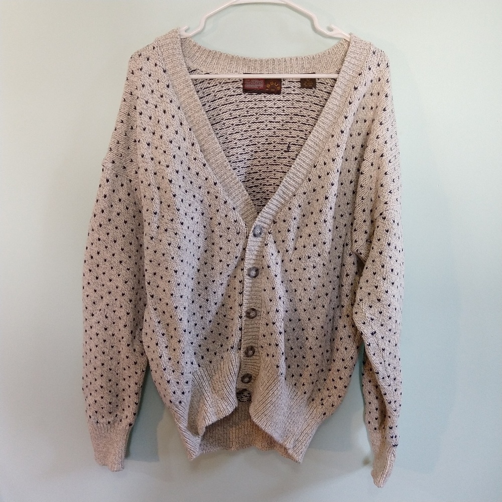 1950's Style Wool Cardigan